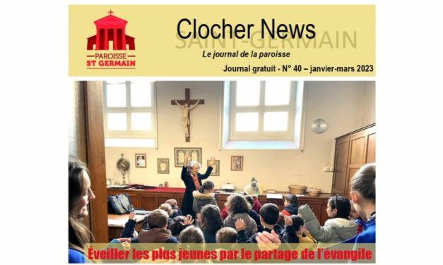 Clocher News Mars 2023