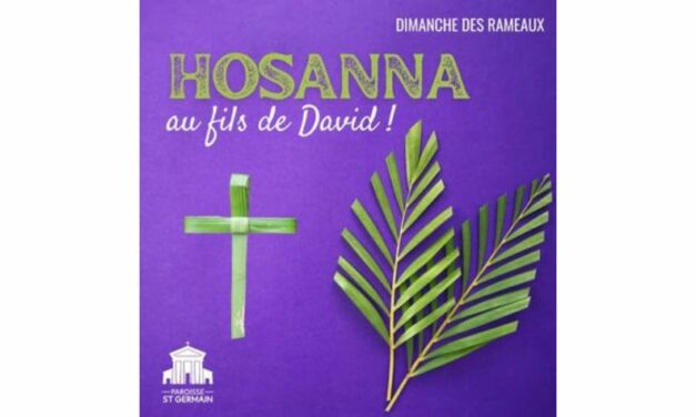 Dimanche des rameaux et de la Passion