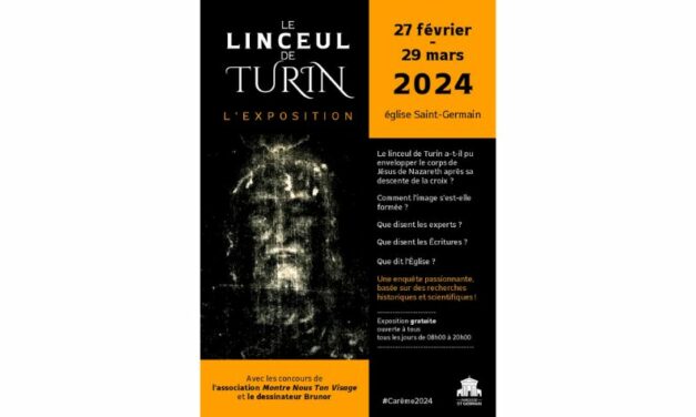 Exposition sur le linceul de Turin