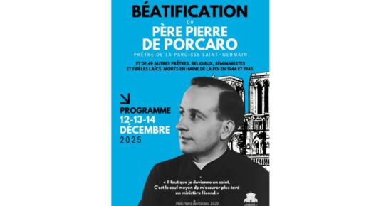 Flyer Beatification Pierre de Porcaro 2025_canva