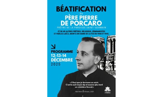 Béatification du Père Pierre de PORCARO